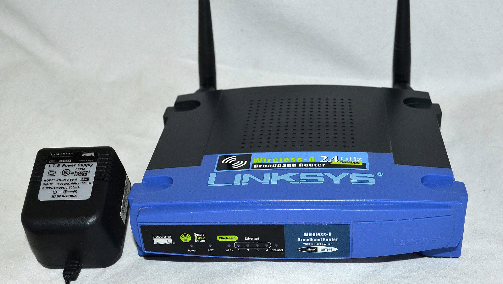 Linksys Wrt54g 54 Mbps 4 Port Wireless G Router Version 5 Garage